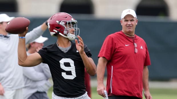 Bill O'Brien and Bryce Young